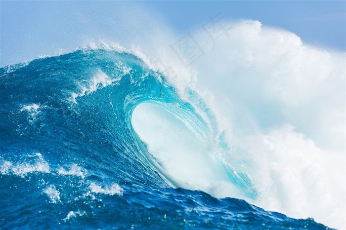 美丽的海浪素材