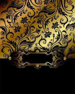 黄色花纹封面图片下载