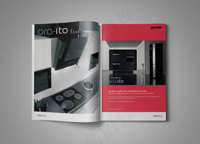 智能模板-杂志、画册