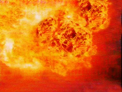 爆炸火焰火亮 爆炸火焰火亮