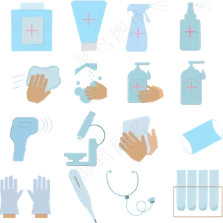 冠状病毒, 向量, Png, 画画, 设计, 