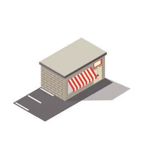 分析图素材图标集合景观建筑立面插画场景AI矢量图形设计