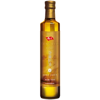 九三亚麻籽油500毫升 (3)超市商品白底图免抠实物摄影png格式图片透明底