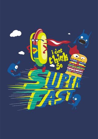 热狗超人大战怪兽汉堡快速送达