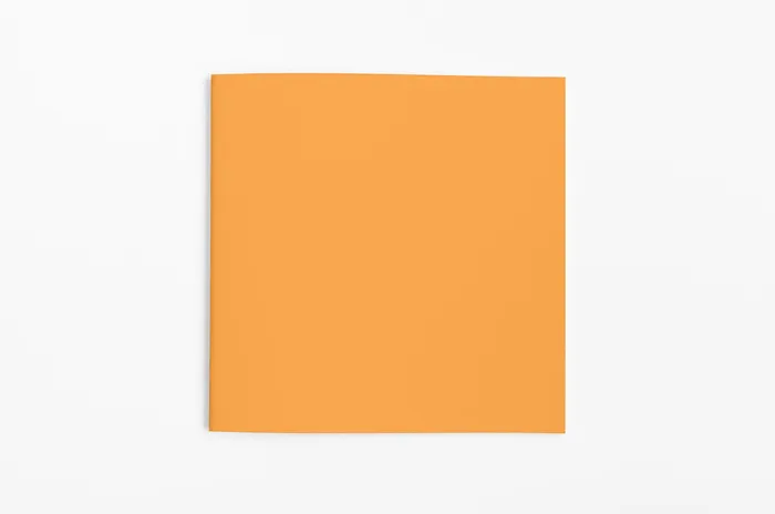 灰色简约大气画册样机psd模版下载