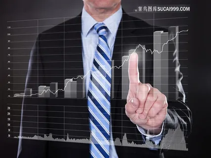 点击商务科技图表的商务人士高清素材图片 点击商务科技图表的商务人士高清素材图片