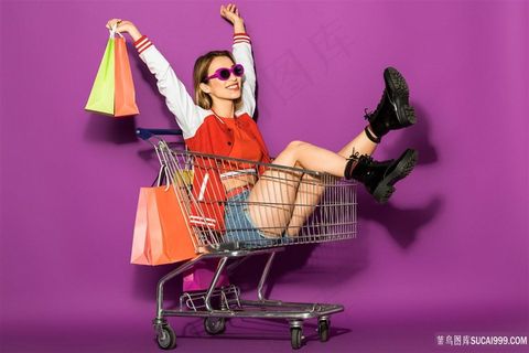 购物车里的小女人