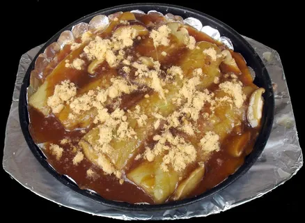 0641铁板肉松茄子