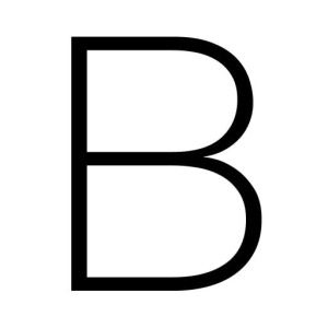 字母B PNG免抠