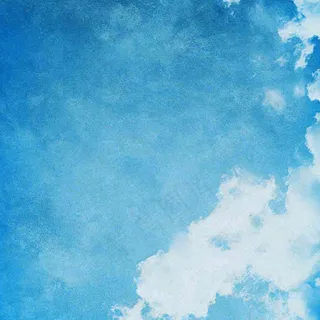 蓝天白云清新自然天空摄影图