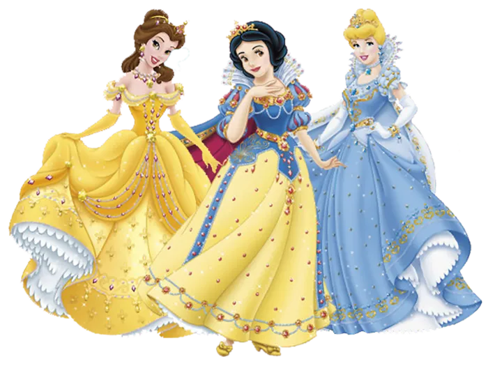 迪士尼公主简笔画