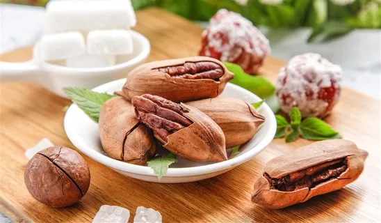 高清碧根果图片 高清碧根果图片