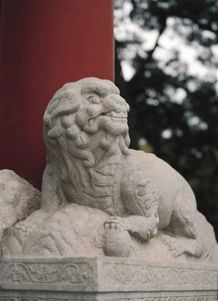 石柱雕刻图案和样式北京 图片素材