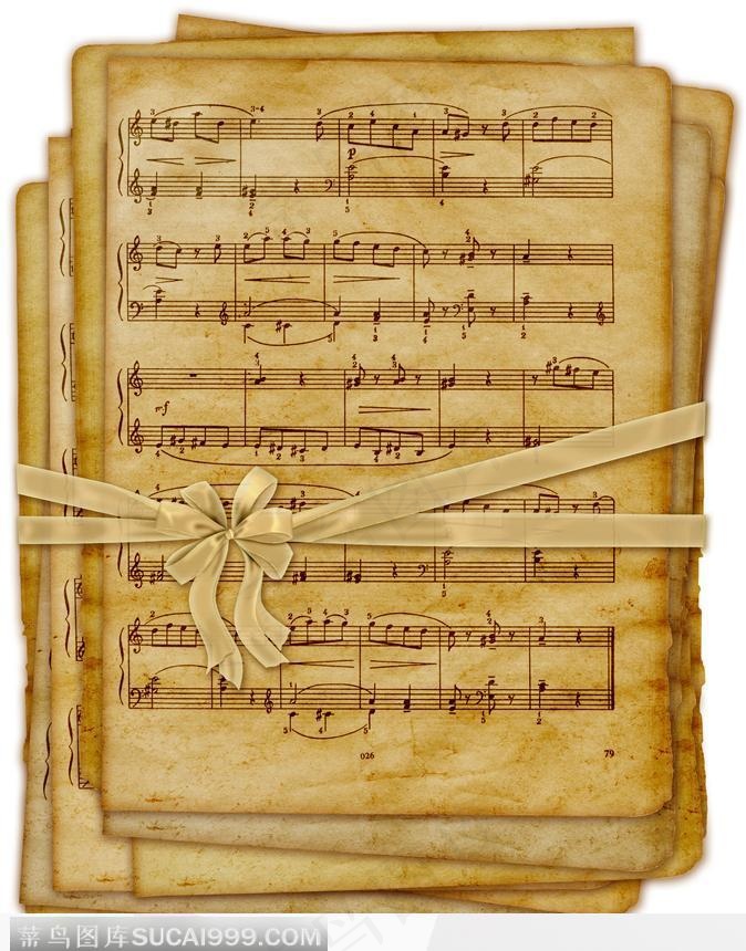 古老的乐谱