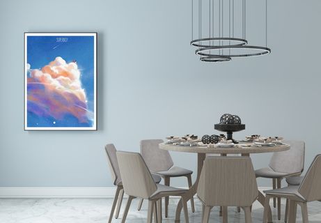 简约现代室内北欧风格海报