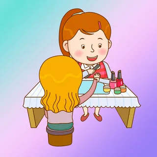 美甲打磨指甲插图