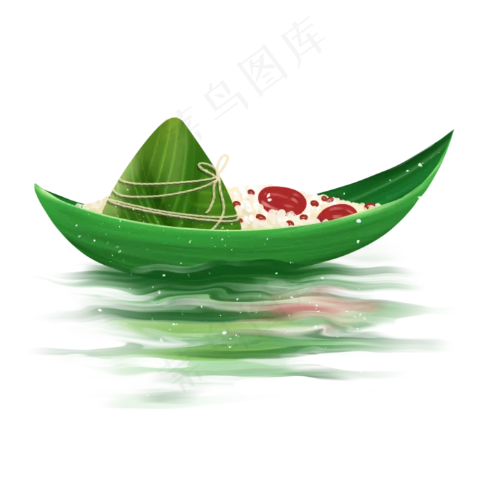 端午节粽叶船