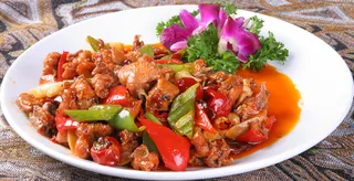 泡姜童子鸡 22元