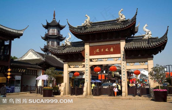 苏州昆山周庄古建筑摄影