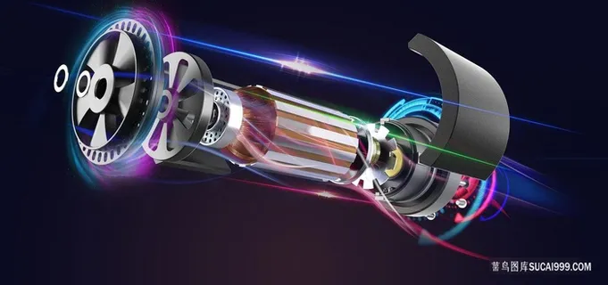 炫酷3D电机效果图 炫酷3D电机效果图