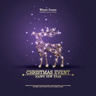 圣诞节装饰海报