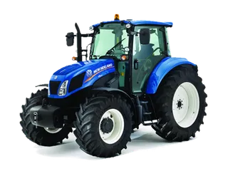 现代农业蓝色拖拉机