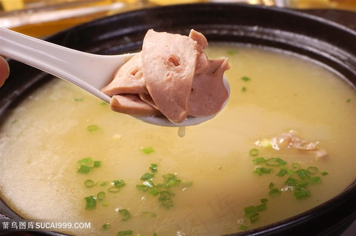 炖菜豆汤肺片