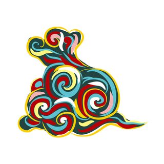 中国风中式国潮敦煌云纹祥云插画图案云朵云彩元素PSDAI设计素材