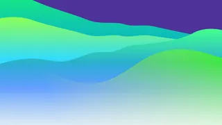 极简剪纸波浪弥散光渐变背景图