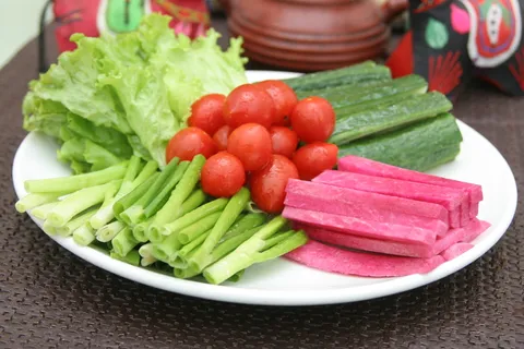 鲜蔬蘸酱10元 (3)