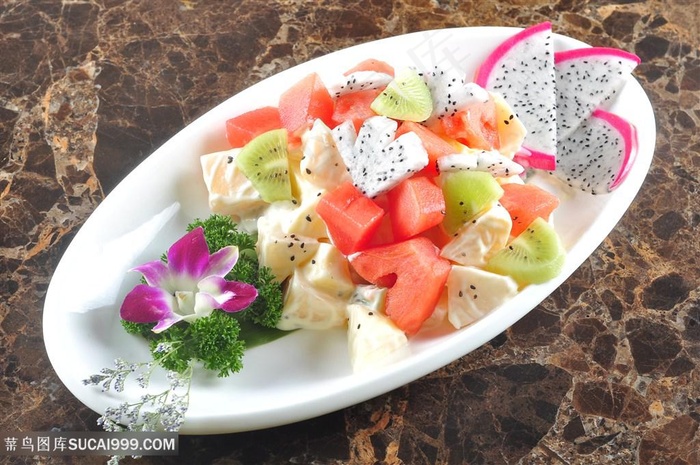 水果沙拉果盘