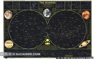 太阳系行星介绍高清素材