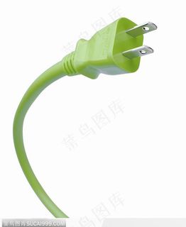 绿色插头