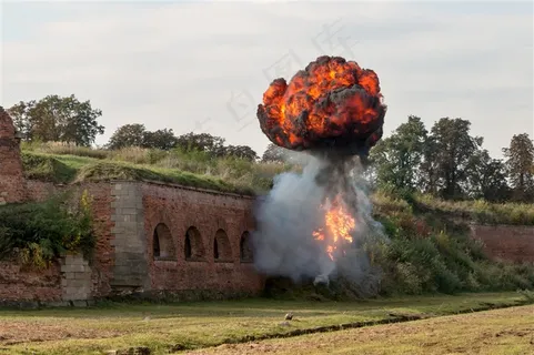 爆炸火焰效果摄影图片 爆炸火焰效果摄影图片