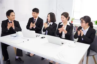 商务办公人员写真样片