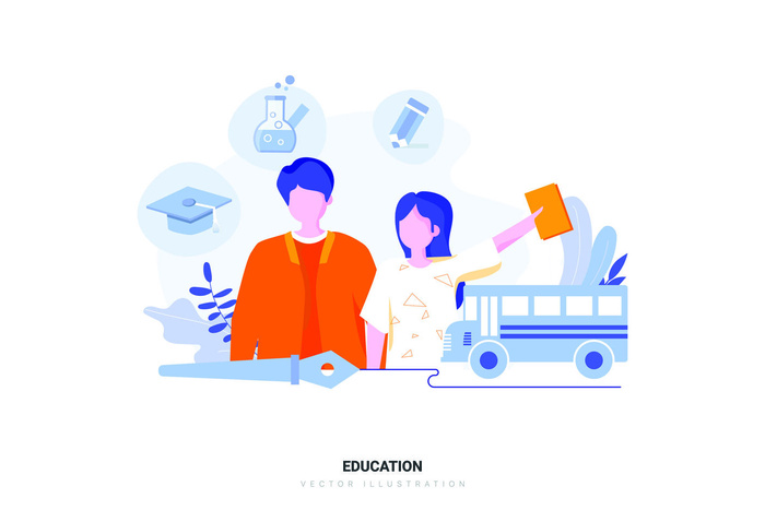 扁平化人物场景办公互联网等距ai矢量设计网页海报UI素材插画