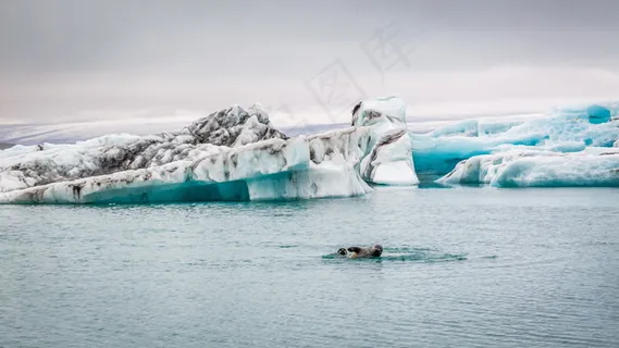 冰山风景图片