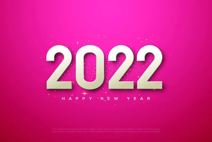 2022创意艺术字体新年虎年圣诞节数字立体质感文字AI矢量设计素材eps,ai矢量模版下载