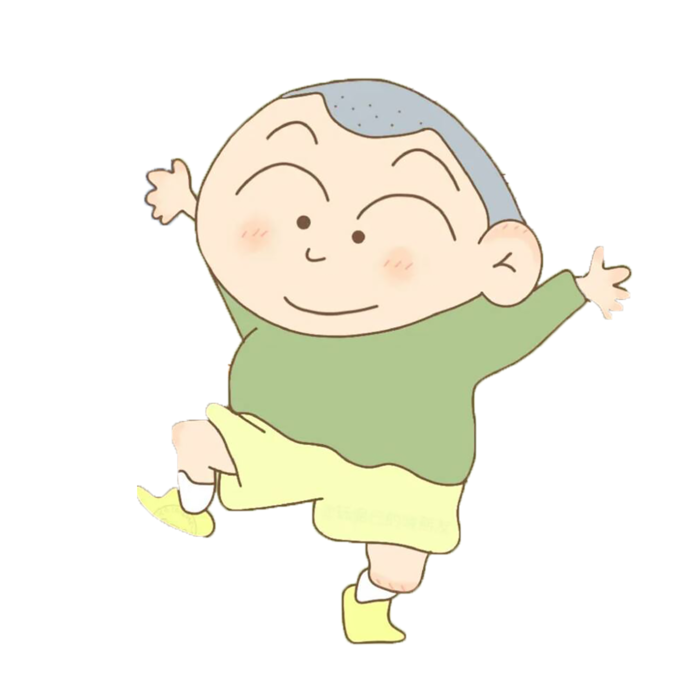 蜡笔小新卡通正南