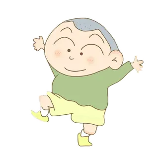 蜡笔小新卡通正南