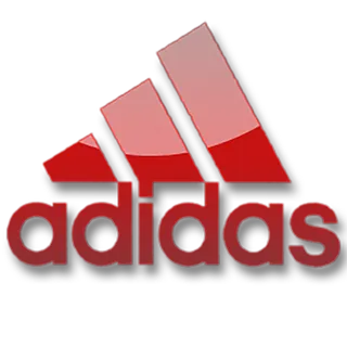 红色阿迪达斯