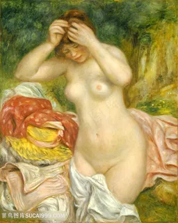 脱衣的裸体美女著名*油画图片 脱衣的裸体美女著名*油画图片