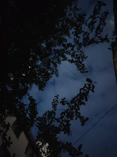 傍晚天空风景图