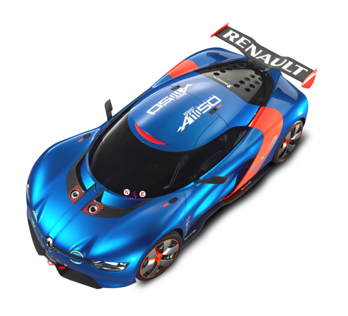 透明跑车素材小车汽车免扣素材PNG