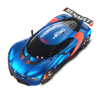 透明跑车素材小车汽车免扣素材PNG