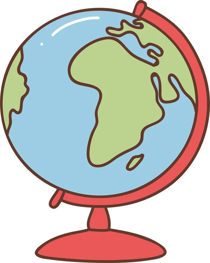 绘画地球仪卡通简笔少儿兴趣班