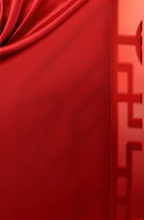 红色庄严海报背景