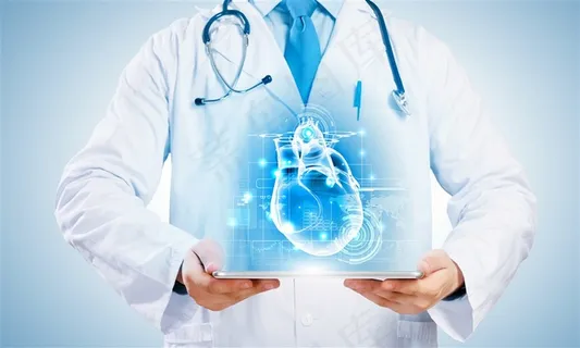 呵护心脏高清医疗素材