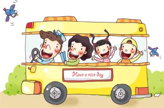 卡通 素材 人物 动画 插图