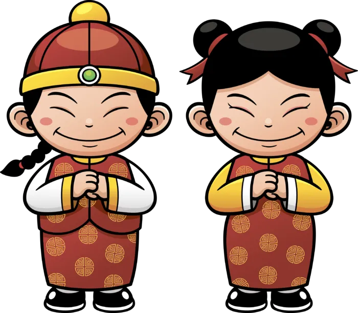 新年卡通喜庆